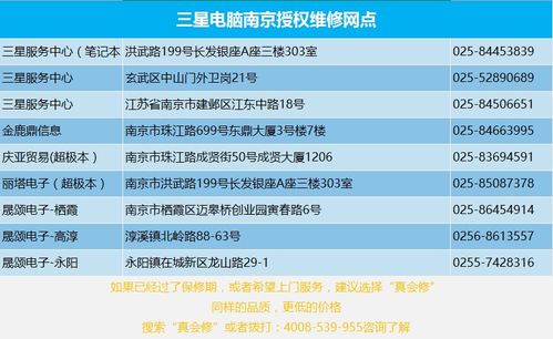 南京電腦維修及各品牌售后維修點大全